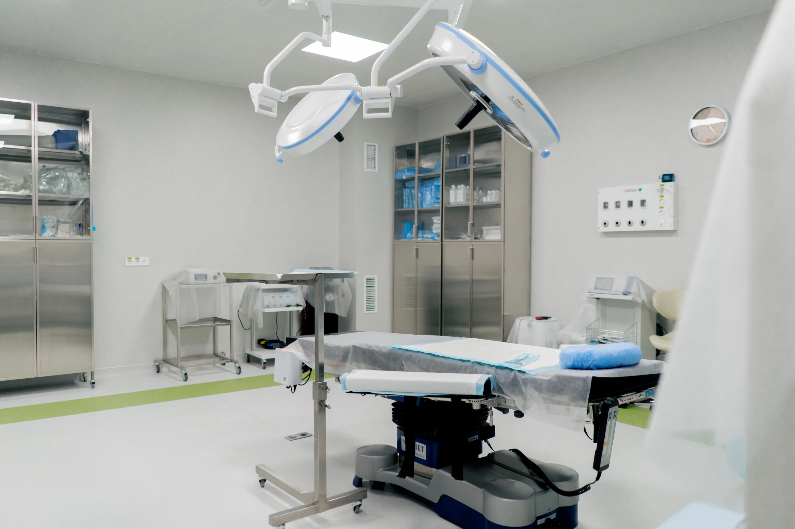 Werken in operatiekamers zonder bacteriën, virussen en schimmelachtige sporen